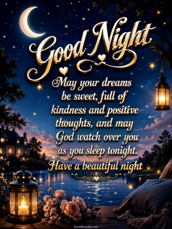 Good night God bless you