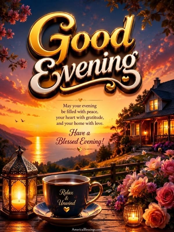 good evening blessings