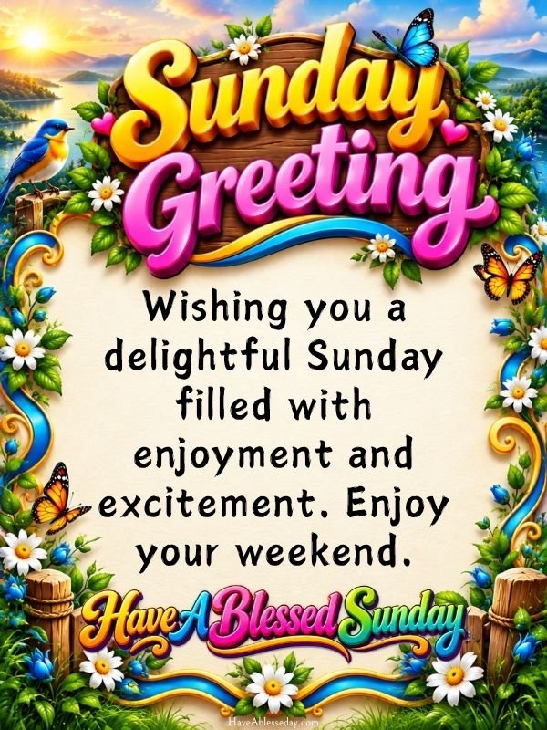 Sunday Greetings