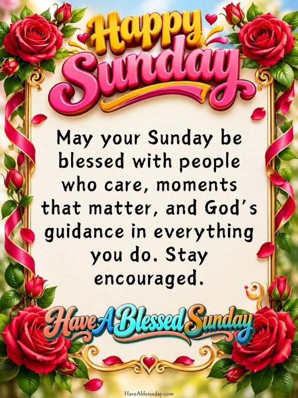 blessed Sunday
